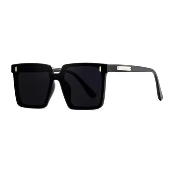 2023 Новые Квадратные солнцезащитные очки большего размера, мужские Модные очки с защитой от ультрафиолета, Женские Поляризационные очки