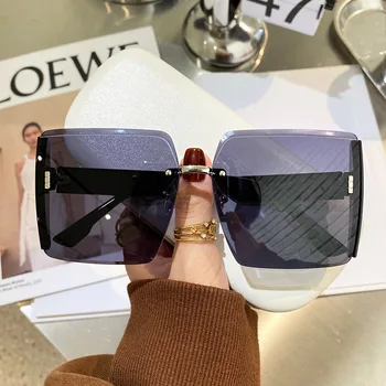 2023Luxury Солнцезащитные очки большого размера Пляжные Популярные Модные оттенки Высококачественные Горячие Брендовые дизайнерские очки Солнцезащитные очки для женщин и мужчин