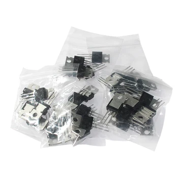 35ШТ Комплект транзисторов TO-220 PNP NPN, набор электронных компонентов TIP31C TIP32C TIP41C TIP42C TIP122 TIP127 TIP142