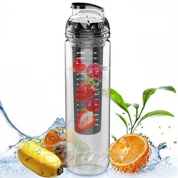 67JE Портативная бутылка для фруктового сока с водой и лимоном для здоровья, откидная крышка, чашка для бутылки