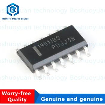 MC14011BDR2G 14011B SOIC-14 Четырехъядерный логический чип с 2 входами NAND Gate Оригинал