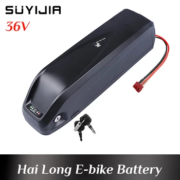 SUYIJIA 36V 11ah 15ah 17ah 20ah Электрический Аккумулятор для велосипеда Hailong 18650 Cells Pack Мощный Велосипедный Литиевый Аккумулятор USB-Порт