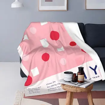 Yi Yi Movie Ультра-Мягкое флисовое одеяло в стиле ретро для гостиной с защитой от полива
