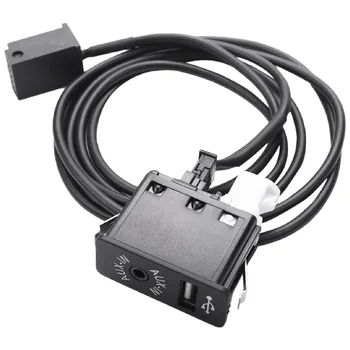 Автомобильный Aux Usb Порт 12-Контактный Переключатель Интерфейса Bluetooth Панель Музыкальный Адаптер для Bmw для Mini Cooper E39 E53 X5 Z4 E85 E86 X3