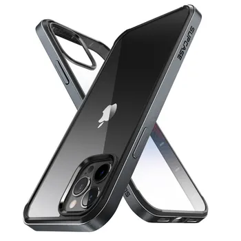Для iPhone 12 Pro Max Case 6,7 дюйма (2020) SUPCASE UB Edge Тонкий каркасный чехол с внутренним Бампером из ТПУ и прозрачной задней панелью