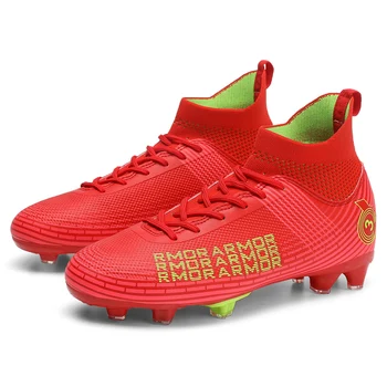 Качественная футбольная обувь Тренировочная обувь Messi Fustal, противоскользящие износостойкие футбольные бутсы, футбольные кроссовки Chuteira Society Campo