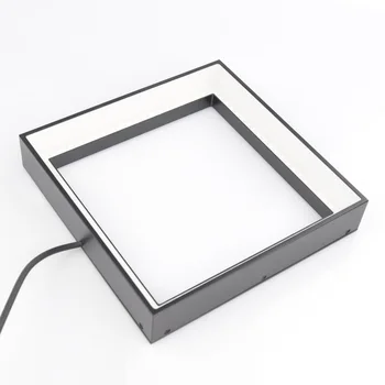 Квадратный бесформенный светильник Обнаружение освещения машинным зрением Проверка внешнего вида светодиодной лампы источник света