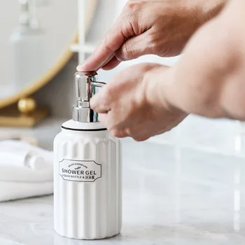 Керамический ручной гель для ванны Iotion, шампунь, отдельный флакон, пресс-флакон Iotion, дозатор жидкости для мыла в ванной комнате