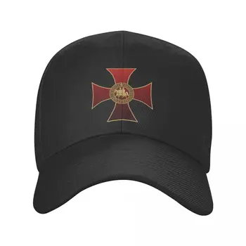 Классическая бейсболка Унисекс Knights Templar Shield Cross с крестом для взрослых, регулируемая шляпа для папы, женские Мужские уличные бейсболки Snapback