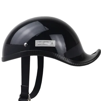 Классический Мотоциклетный шлем-гриб С половиной лица для уличной езды Casco Шлем Зомби Casque Маленькая оболочка Легкий шлем Kask Helm DOT