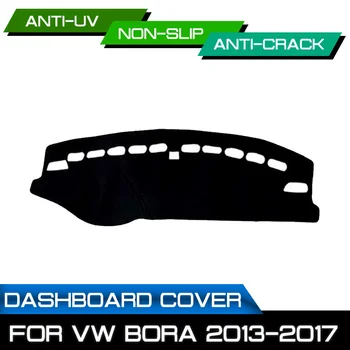 Коврик для приборной панели автомобиля Volkswagen Bora 2013 2014 2015 2016 2017, противоскользящий коврик для приборной панели, защита от ультрафиолета