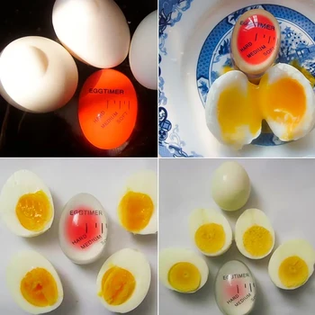 Креативный Таймер для яиц, Кухонные принадлежности, Наблюдатель за зрелостью вареных яиц, Инструмент для яиц всмятку, Кухонный помощник, Оптовые скидки