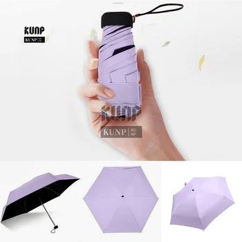Креативный ультралегкий 50-кратный плоский легкий карманный зонт-сумка ultra light umbrella umbrella складной солнцезащитный зонт mini umbrella #30