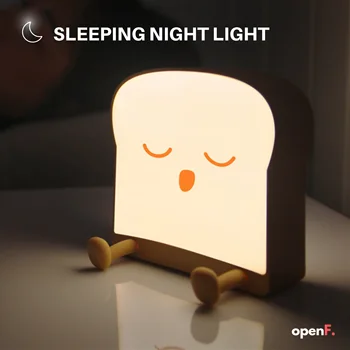 Милый светодиодный ночник INS, перезаряжаемый Креативный портативный светильник для прикроватной тумбочки в спальне, Идея подарка на День рождения для подростков