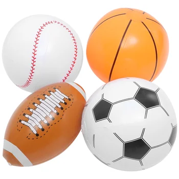 Мини-футбольные мячи для детей, футбольные мячи, спортивные украшения для вечеринки по случаю Дня рождения, футбольные игрушки Mini Kids