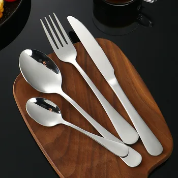 Набор ножей и вилок для стейка премиум-класса - набор столовых приборов из нержавеющей стали, стойких к коррозии, для ресторанов и домашнего использования