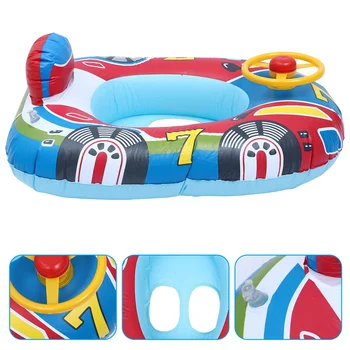 Надувные бассейны для яхт, Плавательное кольцо для малышей, поплавки для самолетов из ПВХ, детское Летнее безопасное Утолщенное сиденье