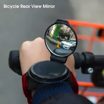 Наручное зеркало Портативное велосипедное зеркало заднего вида Удобное в носке велосипедное зеркало заднего вида с эластичной лентой, наручное зеркало для шоссейного велосипеда