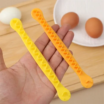 Необычный нож для резки яиц, кухонное оборудование для измельчения яиц с двумя кружочками, устройство для приготовления салата из курицы с желтком, инструменты шеф-повара