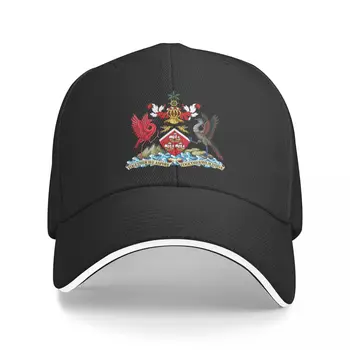 Новая бейсбольная кепка с гербом Тринидада и Тобаго, рыболовная шляпа, солнцезащитная кепка Rave, женская кепка, мужская кепка