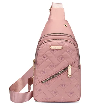Противоугонная нагрудная сумка, женская модная многофункциональная нейлоновая поясная сумка через плечо, дорожный кошелек, сумка-мессенджер, карман