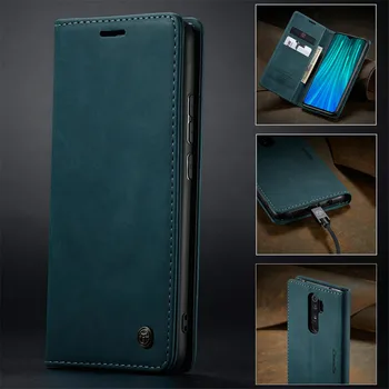 Роскошный Кожаный Чехол Для Redmi Note 12 11 10 8 Pro Max Ретро Магнитный Кошелек для Xiaomi Redmi 12 K20 Pro Роскошный Откидной Чехол Для Телефона