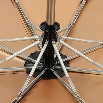 Складной автоматический зонт для девочек, Сверхлегкий Элегантный усиленный портативный зонт, ветрозащитный, прочный, роскошный Guarda Chuva В готическом стиле