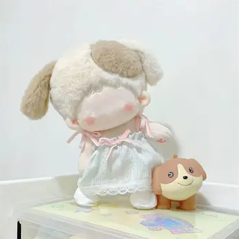 Хлопчатобумажная кукольная одежда ручной работы, Красочная плюшевая кукольная одежда, аксессуары для кукол-идолов 10 см/20 см/кукол-суперзвезд Кореи