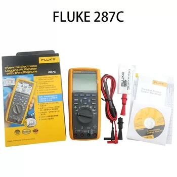 Цифровой мультиметр FLUKE 287C с функцией определения истинных эффективных значений; Высококачественный комбинированный комплект ручных форм.